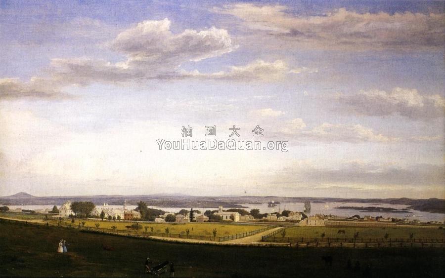 Castine from Fort George - 菲茨·休·莱恩